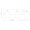Z-Lite Soledad Vanity, 2-Light, 16.25 In.W x 6 In.L x 7.5 In.H, Brushed Gold/White 485-2V-BG - alternate 8